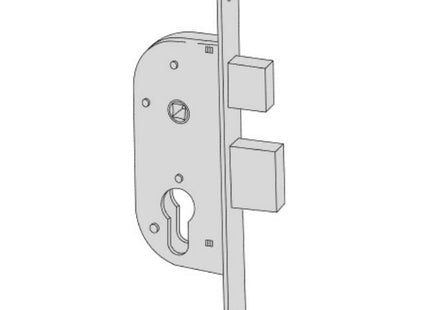 CISA SERRATURA DA INFILARE SENZA CILINDRO ENTRATA MM30 AMBIDESTRA*