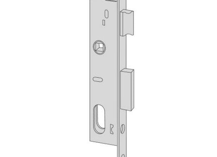 CISA SERRATURA DA INFILARE PER MONTANTI ENTRATA MM25 AMBIDESTRA