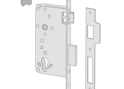 CISA SERRATURA INFILARE A CILINDRO AMBIDESTRA