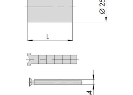 CISA KIT DI PROLUNGA PER CILINDRI TUBO FISSO