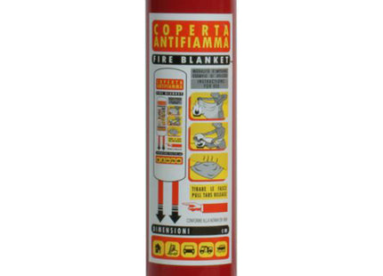 COPERTA ANTIFIAMMA IN TESSUTO DI VETRO