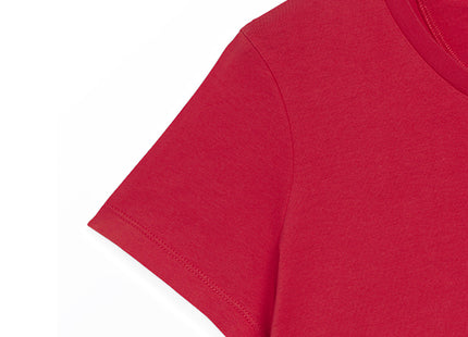 DIADORA T-SHIRT DONNA DA LAVORO MC ATHENA COLORE ROSSO IBISCO