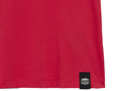 DIADORA T-SHIRT DONNA DA LAVORO MC ATHENA COLORE ROSSO IBISCO