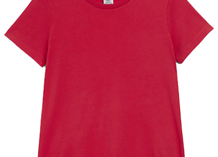 DIADORA T-SHIRT DONNA DA LAVORO MC ATHENA COLORE ROSSO IBISCO