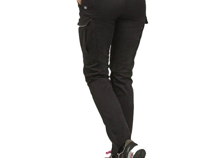 DIADORA PANTALONE DA LAVORO DONNA PANT CARGO ATHENA NERO