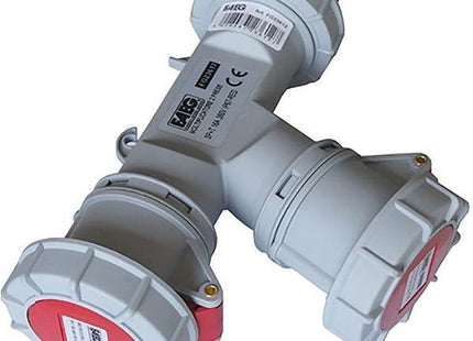 FAEG MOLTIPLICATORE CON SPINA CEE 3P+T 2 PRESE CEE 3P+T 400V