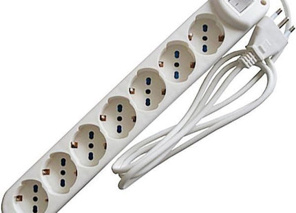 FAEG MULTIPRESA CON INTERRUTTORE CAVO DA MT1,5 SPINA 16A