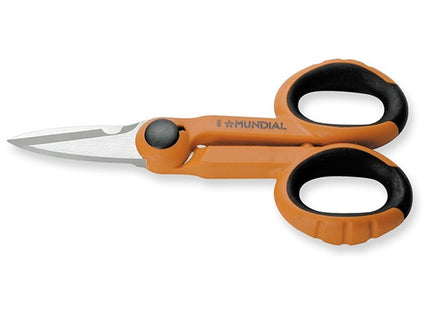 MUNDIAL ART.0683 FORBICI PER ELETTRICISTI BICOMPONENTE INOX MM145