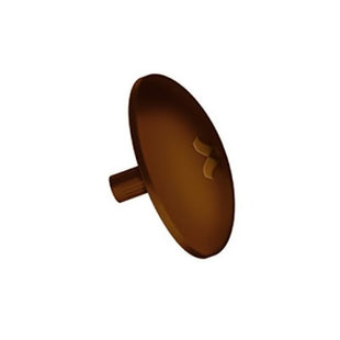 MUSTAD CAPPUCCIO IN PLASTICA PER VITI PANELVIT PC COLORE MARRONE D.MM12*