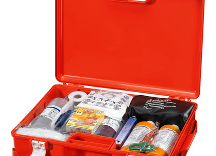 VALIGETTA PER PRIMO SOCCORSO IN ABS COLORE ARANCIONE ART. MED P4*