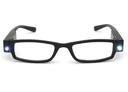 OCCHIALI DA LETTURA CON LED +0.00*