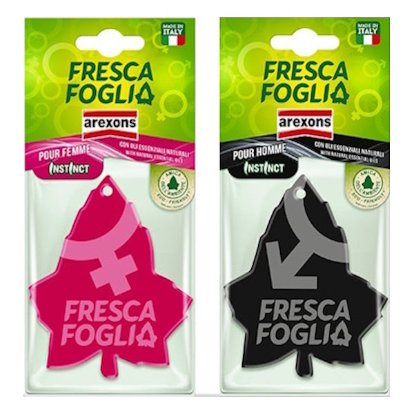 AREXONS PROFUMATORE PER AUTO FRESCA FOGLIA INSTINCT