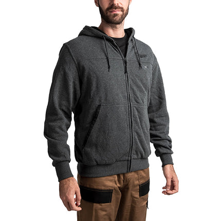 MILWAUKEE FELPA TERMICA CON CAPPUCCIO M12 HH GREY 3-0 TG. XL*