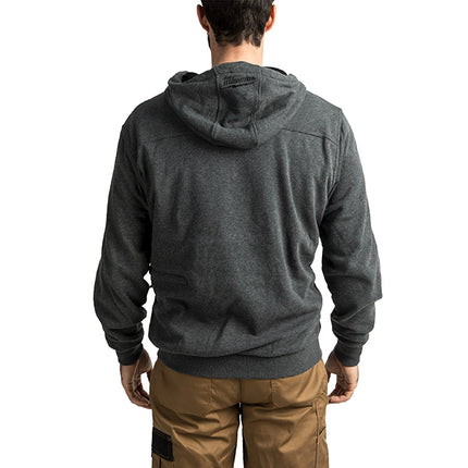 MILWAUKEE FELPA TERMICA CON CAPPUCCIO M12 HH GREY 3-0 TG. XL*