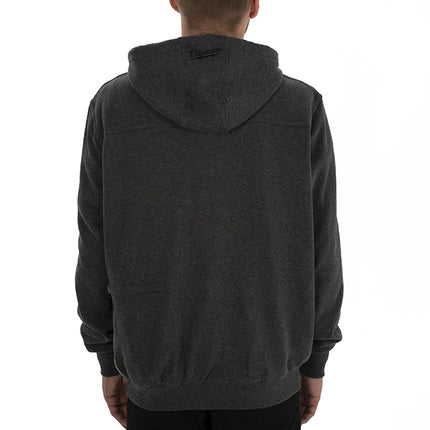 MILWAUKEE FELPA TERMICA CON CAPPUCCIO M12 HH GREY 3-0 TG. XL*