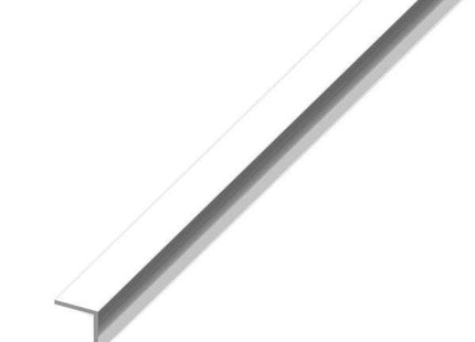 ALFER ANGOLARE LATI UGUALI ALLUMINIO ANODIZZATO EFFETTO CROMATO MT.1