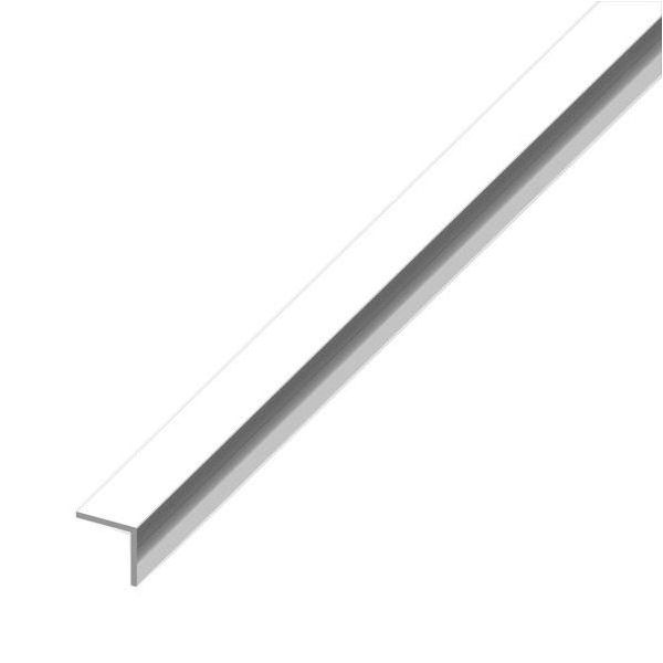 ALFER ANGOLARE LATI UGUALI ALLUMINIO ANODIZZATO EFFETTO CROMATO MT.1