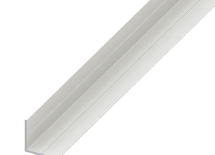 ALFER ANGOLARE LATI UGUALI SCANALATI PVC BIANCO MT.1