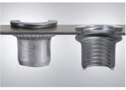 FAR INSERTO FILETTATO IN ACCIAIO A TESTA CILINDRICA FTT