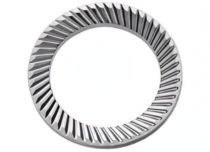 RONDELLE DI SICUREZZA TIPO SCHNORR "S" ZINCATE BIANCHE