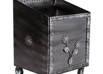 PEGORARO CARRELLO PORTALEGNA IN LAMIERA CON 4 RUOTE GIREVOLI CM50X52X80H