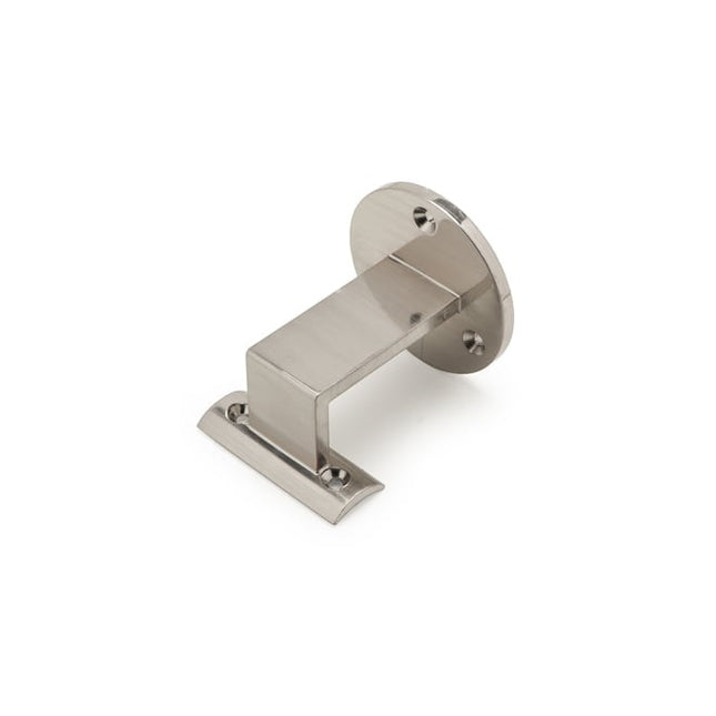 PIRCHER SUPPORTO PER CORRIMANO D.MM45 3 FORI FINITURA ALLUMINIO MM37X68*