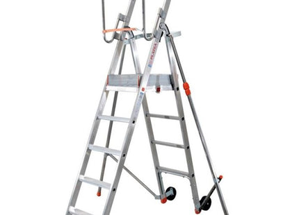 FACAL SCALA PLATEA IN ALLUMINIO CON STABILIZZATORI TELESCOPICI