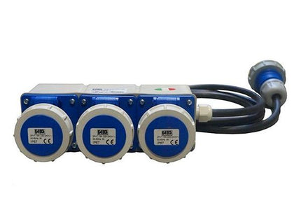 FAEG PRESA INDUSTRIALE MULTIPLA 3 PRESE CEE CON CAVO 250V