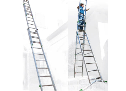 FACAL SCALA SUPER PRIMA 3 ELEMENTI TRASFORMABILE IN ALLUMINIO