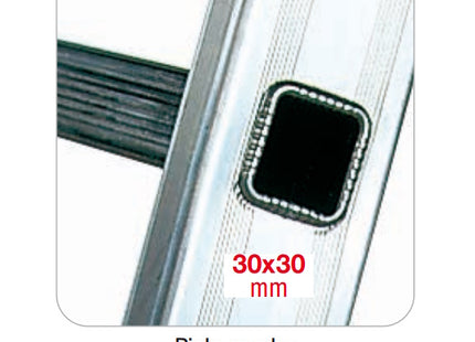 FACAL SCALA PROFESSIONAL1 A DOPPIA SALITA IN ALLUMINIO