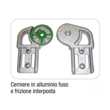 FACAL SCALA PROFESSIONAL1 A DOPPIA SALITA IN ALLUMINIO
