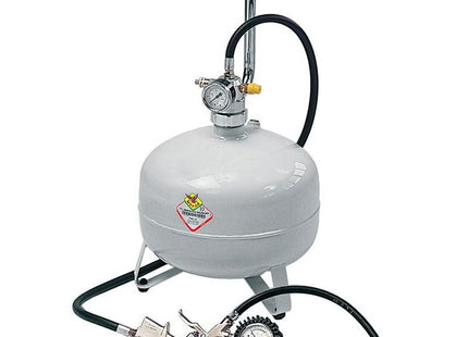 RAASM GONFIAGOMME CON SERBATOIO DA LT13 E PISTOLA GONFIAGGIO 0-10 BAR