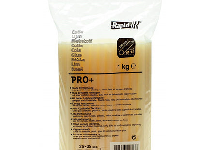 RAPID COLLA IN STICK COLORE  MIELE D.MM12X190 IN BUSTA DA KG1