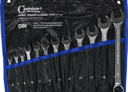 REITOOL CONDOR SERIE 12 CHIAVI COMBINATE CROMATE MM6-22