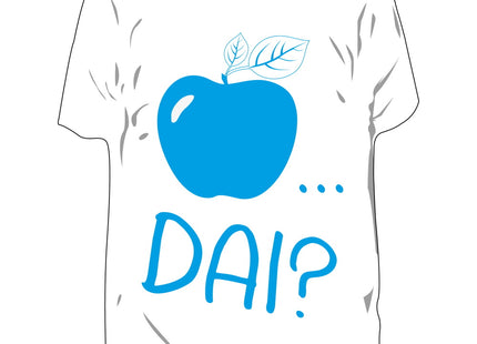 RICCI PROFUMATORE AUTO T-SHIRT SCRITTE "MELA DAI?" ACQUA