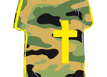 RICCI PROFUMATORE AUTO T-SHIRT IMMAGINI "CROCE" TROPICALE