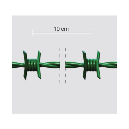 CAVATORTA FILO SPINATO RICCIOTEC ACCIAIO ZINCATO MT100