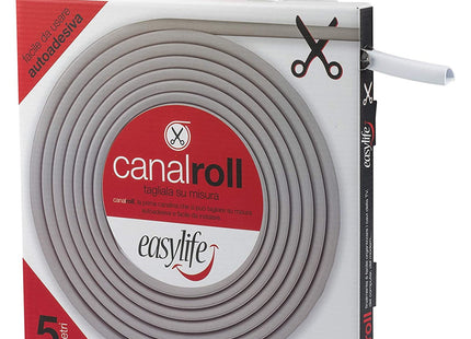 ROSI CANALINA AUTOADESIVA BIANCA FLEX MM10X10 MT5 IN BLISTER*