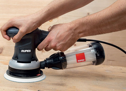 RUPES LEVIGATRICE ROTORBITALE PALMARE MOD. ER305TE D.MM150 CON FILTRO