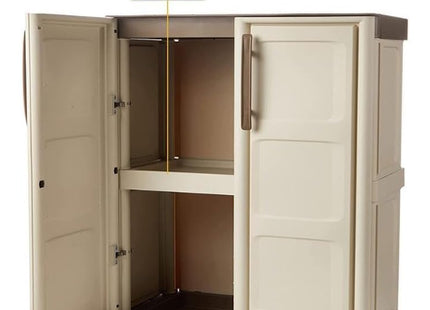 ARTPLAST MOBILE IN POLIPROPILENE STEEL CON RIPIANO CM70X39X85 TORTORA