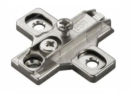 SALICE BASE A CROCE REGOLABILE SERIE 200 IN ZAMA NICHELATA