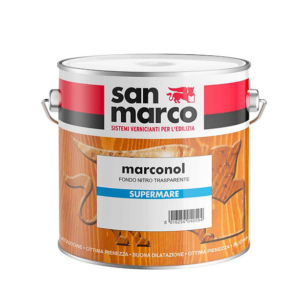 SAN MARCO MARCONOL SUPERMARE SATINATO VERNICE PER LEGNO TRASPARENTE