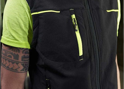 U-POWER GILET TECNICO SATURN COLORE BLACK CARBON