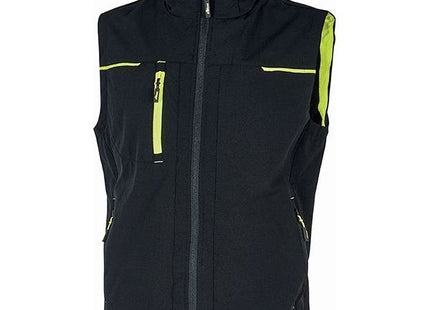 U-POWER GILET TECNICO SATURN COLORE BLACK CARBON