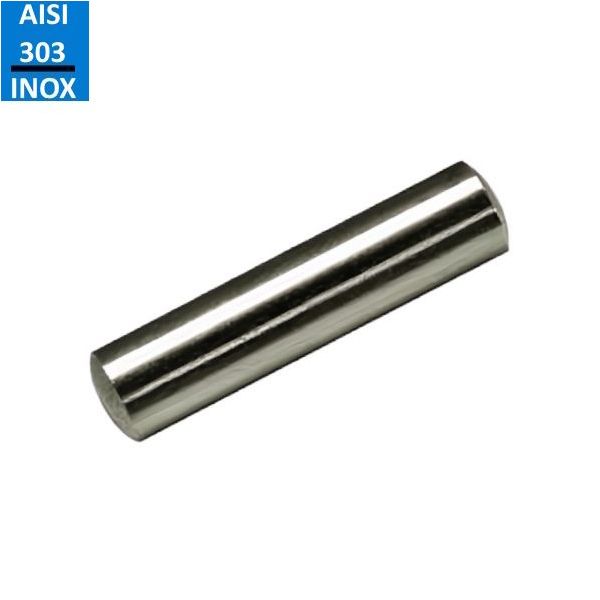 SPINA CILINDRICA RETTIFICATA IN ACCIAIO INOX A1 UNI 1707