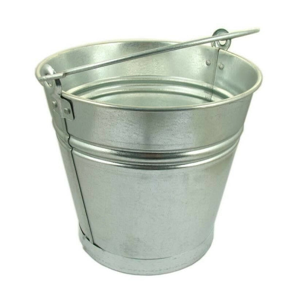 SECCHIO ZINCATO A CALDO CON MANICO