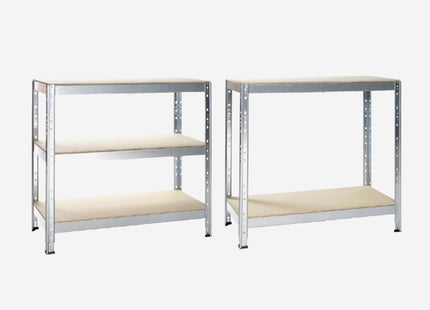 GRIMA SCAFFALE JOKER IN KIT 4 PIANI CM90X40X176H PORTATA KG175 PER PIANO