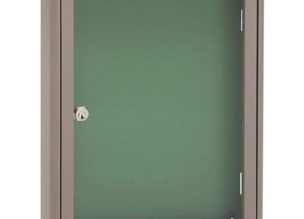 SILMEC BACHECA PORTA AVVISI IN ALLUMINIO BRONZO/VERDE MM290X370X40