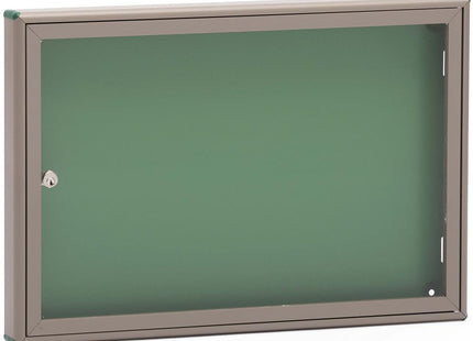 SILMEC BACHECA PORTA AVVISI IN ALLUMINIO BRONZO/VERDE MM550X370X40