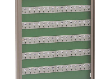 SILMEC BACHECA PORTA CHIAVI P96 IN ALLUMINIO BRONZO/VERDE MM550X690X40